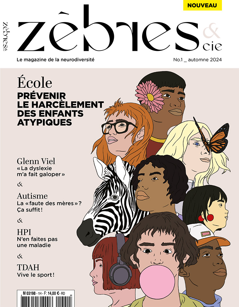 Couverture du magazine Zèbres & Cie.