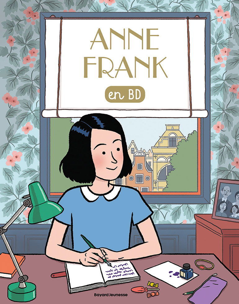 Anne Frank en BD. 80 ans après Auschwitz : des ressources pour cultiver la mémoire et la réflexion.